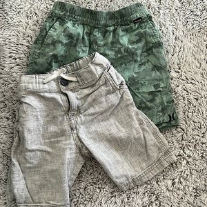 Boys shorts. H&M and Hurley